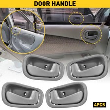 Graybeige Interior Door Handle For 1998-2002 Toyota Corolla Front Rear Lh Rh