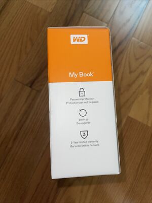 Western Digital My Book Desktop External Hard Drive, 6 TB - Black