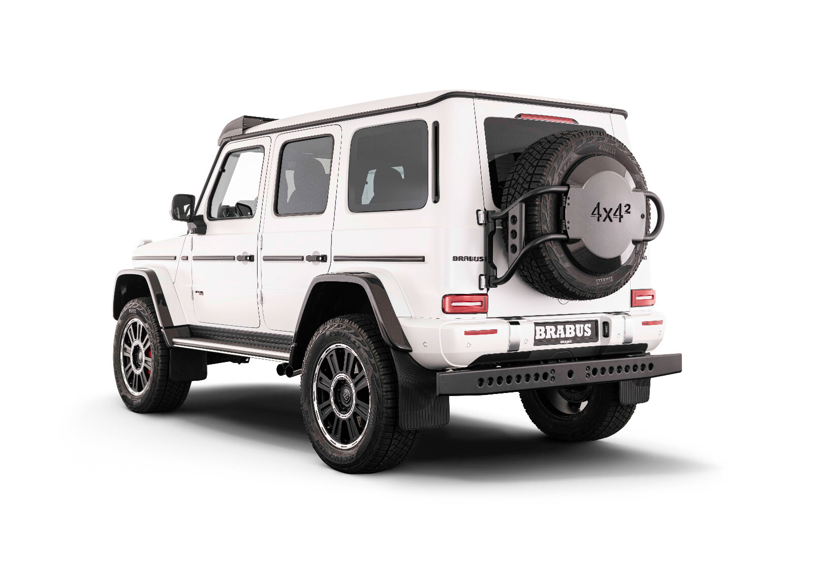 BRABUS Valve Controlled Exhaust System for G63 4x4 w/Black Chrome tips