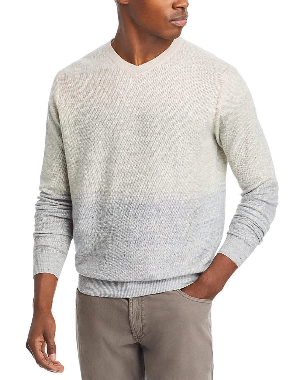 Peter Millar MEN Crown Crafted Camden High V Neck Striped Sweater 6C 2485
Opens in a new window or t