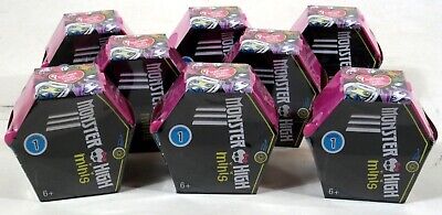 Buy Monster High Minis! Series 1 LOT OF 8! Mini Figures! Blind Packs! Sealed NEW