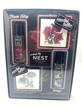 Inked By The Nest Black Tulip Indigo Rollerballs Scented Tattoo Duo Set