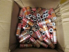 BURNDY YSU2R2W Heavy-Walled 2-4 Aluminum Tube with Solid Barrier - Box of 98