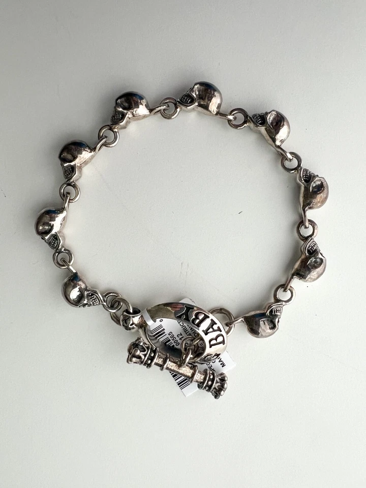 Pulsera King Baby Skull Link talla 8,75 Foto 3 de 4