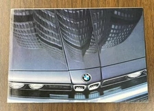 RARE 1983 BMW Bavarian Motor Works Sales Brochure Catalog Foldout