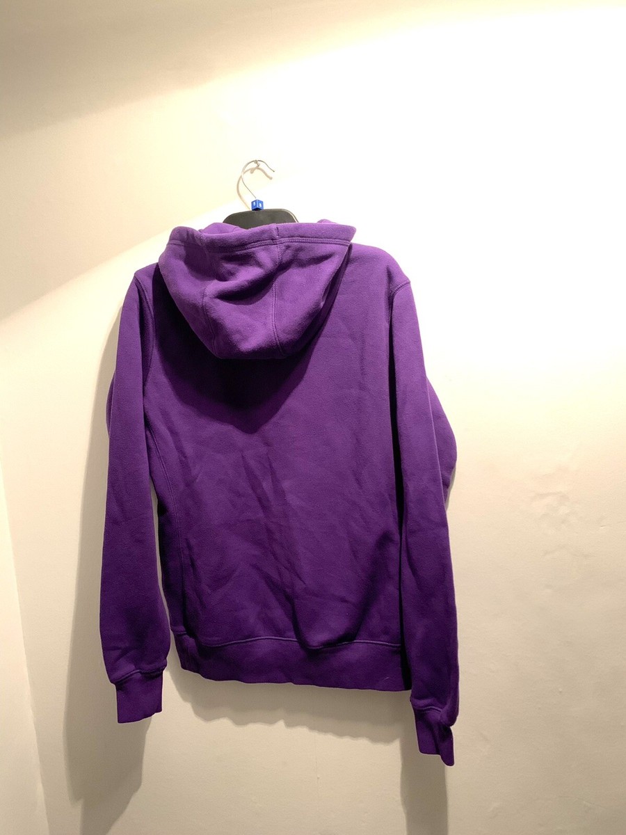 Vintage Nike Centre Swoosh Hoodie Purple Size M | eBay