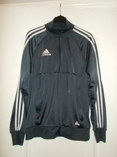 Męska kurtka adidas szara pół zamka błyskawicznego track top rozm. S Small w bardzo dobrym stanie