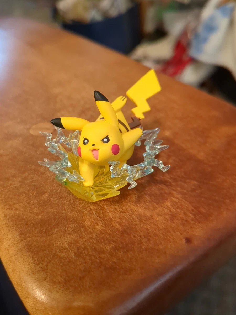 Pokemon Toy Small Figurine Mini Pikachu Lightning Attack Collectible 2