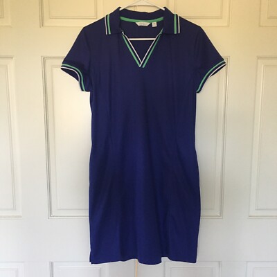 Lady Hagen Golf Dress (Size M) Short Sleeve Blue Athleisure Wear Short Sleeve | eBay Lady Hagen Golf Dress (Size M) Short Sleeve Blue Athleisure Wear Short Sleeve | eBay