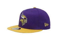 New Era 9Fifty Men Women Cap Minnesota Vikings Baycik Purple Gold Snapback Hat