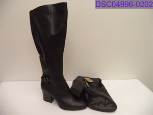 womens black knee high boots size 9