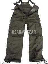 US Army Marine ECW Extreme Cold Weather High Quality Combat V. Pants Overall Bib