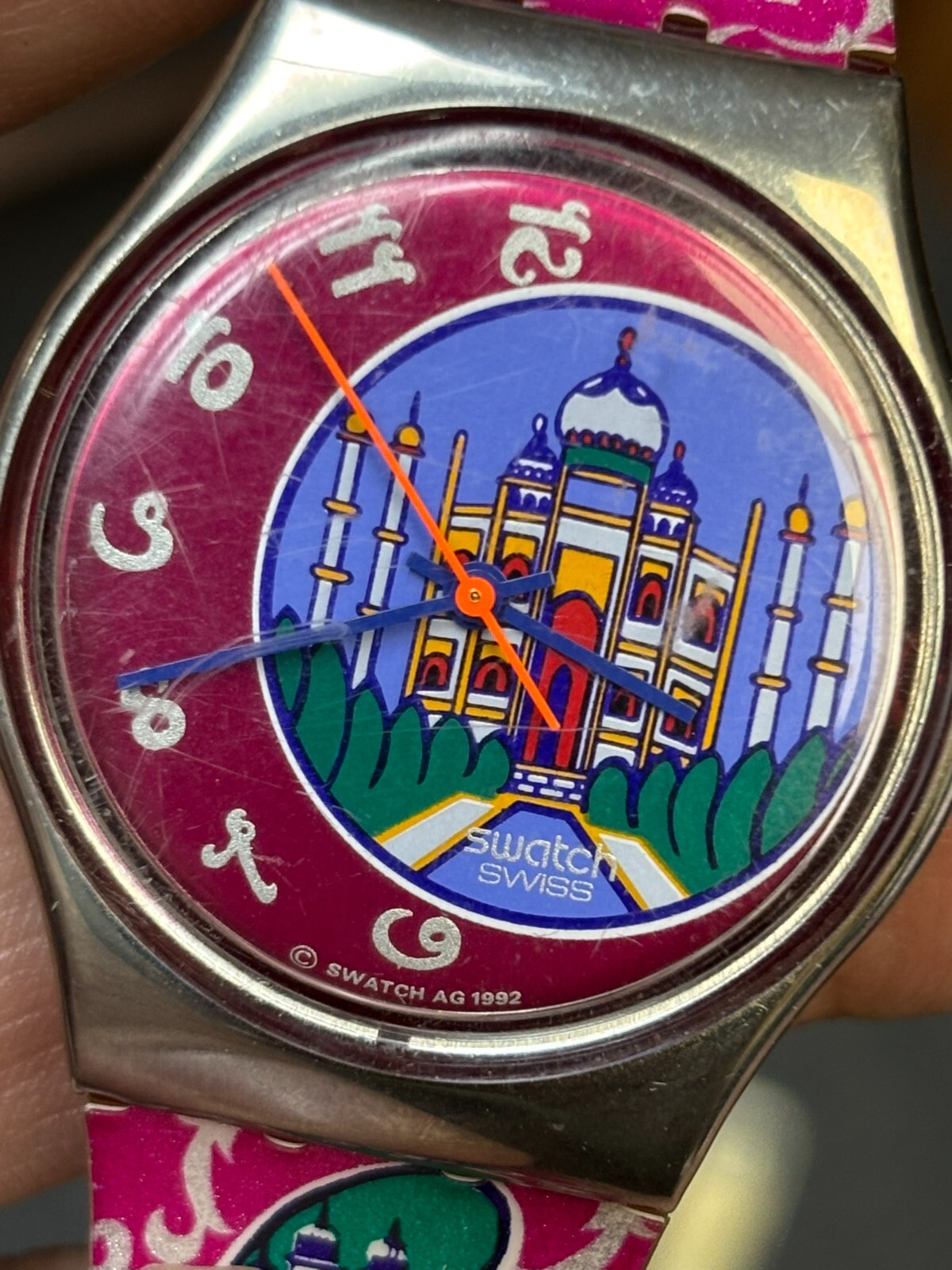 Vintage Swatch Watch 2511, 1992- needs battery!