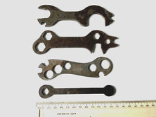 Cuatro llaves llaves clásicas multiusos vintage para bicicleta motocicleta