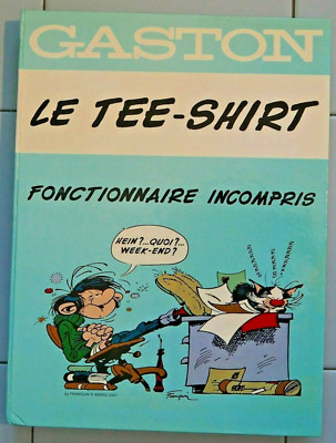 FRANQUIN / GASTON LAGAFFE / COFFRET VIDE / LE TEE SHIRT / ARTISTE