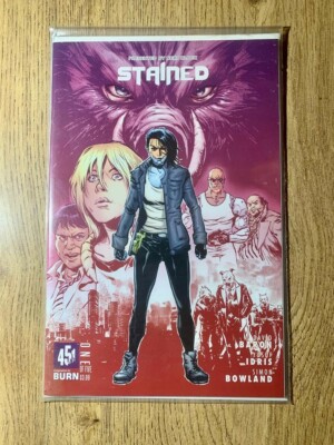 Stained Comic #1 of 5 Nerd Block Exclusive Variant Cover