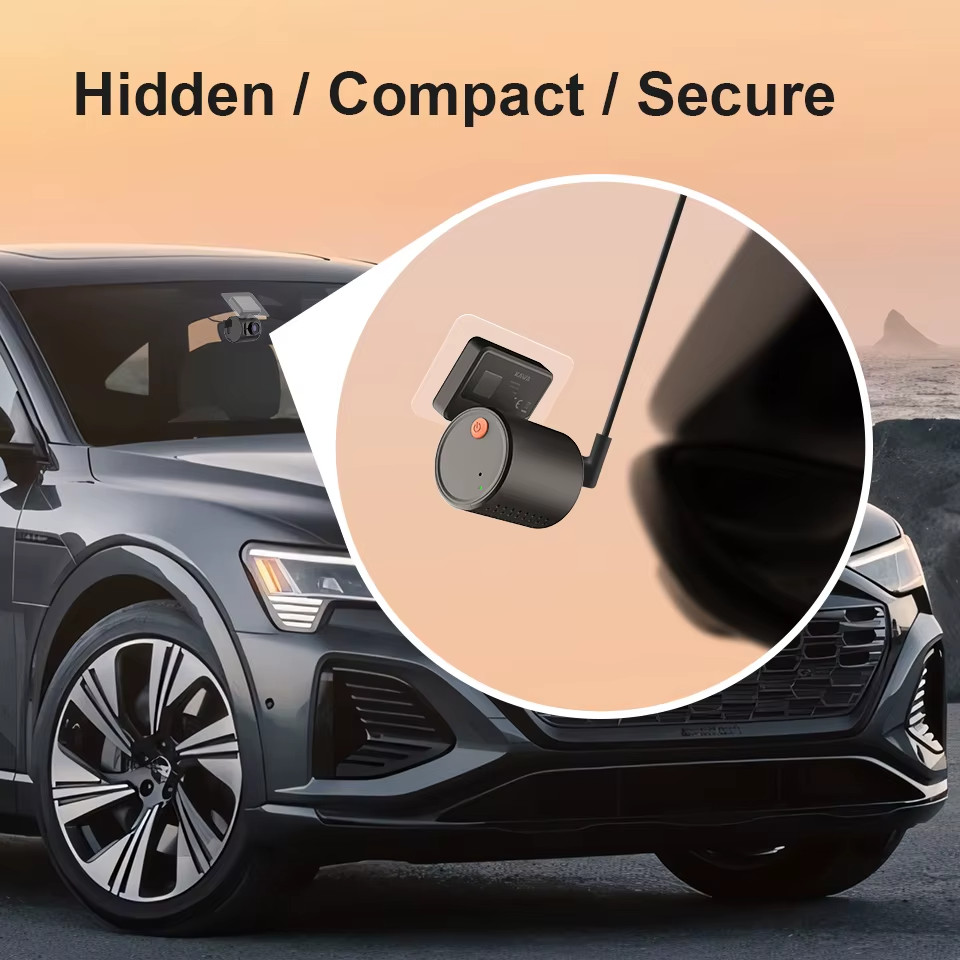 Dash Cam Mini 3 2K Dvr Auto WIFI Visione Notturna, Controllo Vocale, App - Miniatura 6