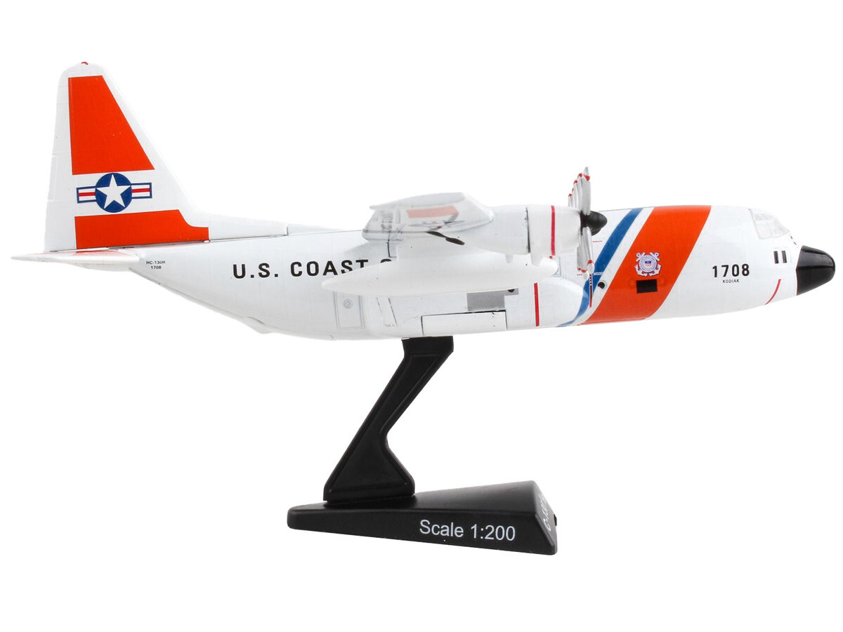 航空機・ヘリコプター 1/100 Postage Stamp C-130 US Coast Guard 1