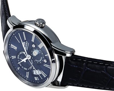 Orient] ORIENT Classic Sun & Moon Mechanical Watch RN-AK0004L