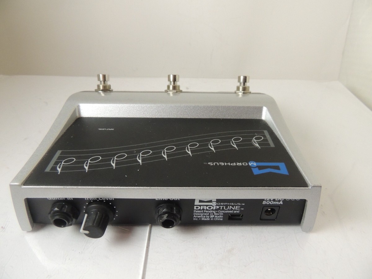 Morpheus DT-1 Droptune Polyphonic Pitch Down Octave Effects