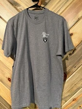 Las Vegas LA Oakland Raiders The Autumn Wind T-Shirt S ‘47 Brand Gray C1