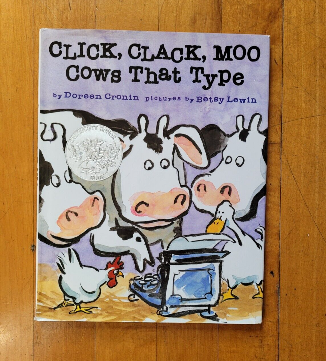 Click, Clack, Moo Cows That Type - Hardcover By Doreen Cronin