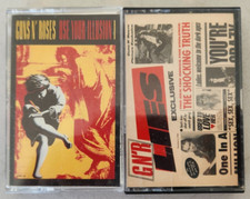 Guns N Roses Cassette Lot Of 2 Use Your Illusion I  Lies 