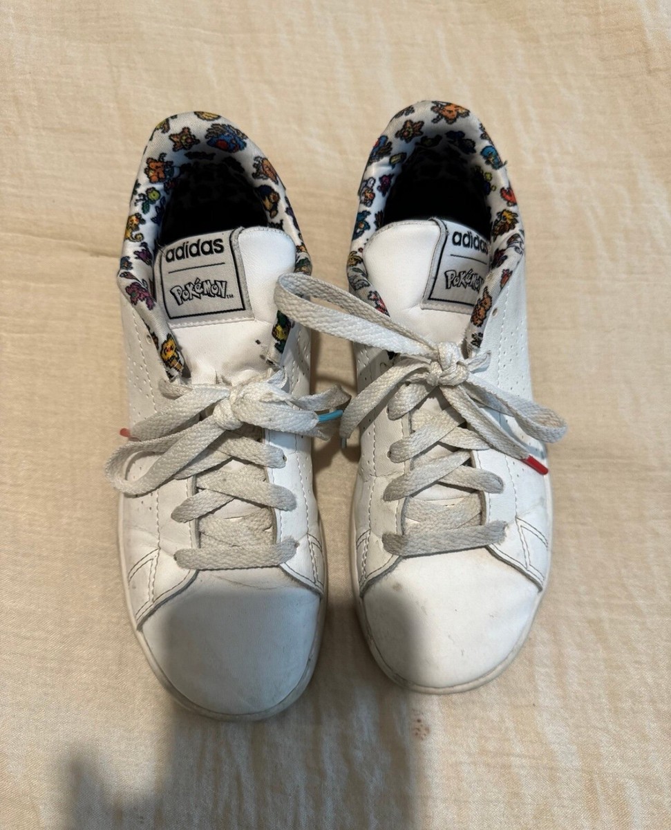 【注目コラボ】Adidas x ポケモンKIDS ADVANTAGE SHOES Adidas x Pokemon Kids Pikachu Advantage Sneakers 2.5y No Box