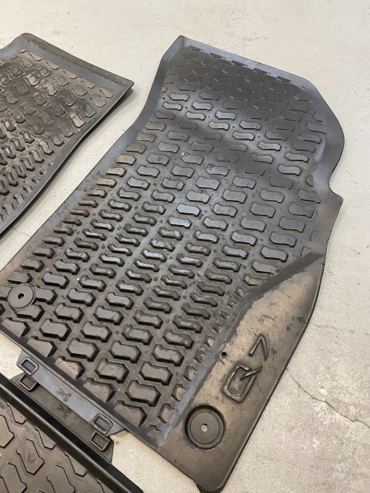 Rubber car floor mats for Audi Q7 20172022 eBay