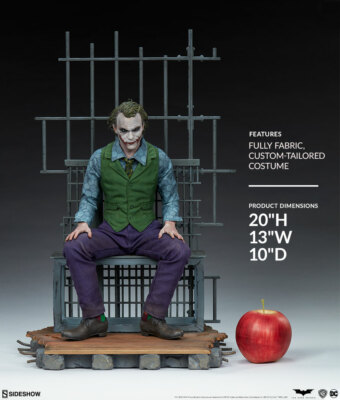  Sideshow BATMAN TDK The Joker  51cm groß 1/3 - Figur HOT T.  Limited 2000 Stück