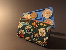 Wallet Coin Tray for Men, Removable Coin  Key Holder For The Ridge Or Similar
