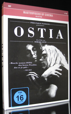DVD OSTIA - MASTERPIECES OF CINEMA - SERGIO CITTI + PAOLO PASOLINI *** NEU ***