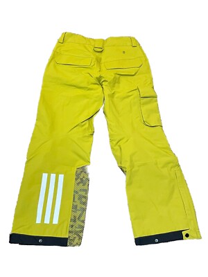 Adidas Terrex 3L PCN Alpine Snow Skiing Pants Green HC7717 Men's