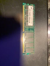 Micron RAM Memory MT8VDDT1664AG-265A1 128MB DDR PC-2100U 266Mhz DIMM Desktop
