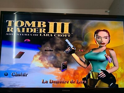 Tomb Raider III Sur PS1 - Complet En Boîte - Les Aventures De Lara Croft
