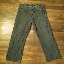 RARE Y2K 90s Style Baggy Dark Wash Nautica Jeans - Nautica Grails - Size 38/30