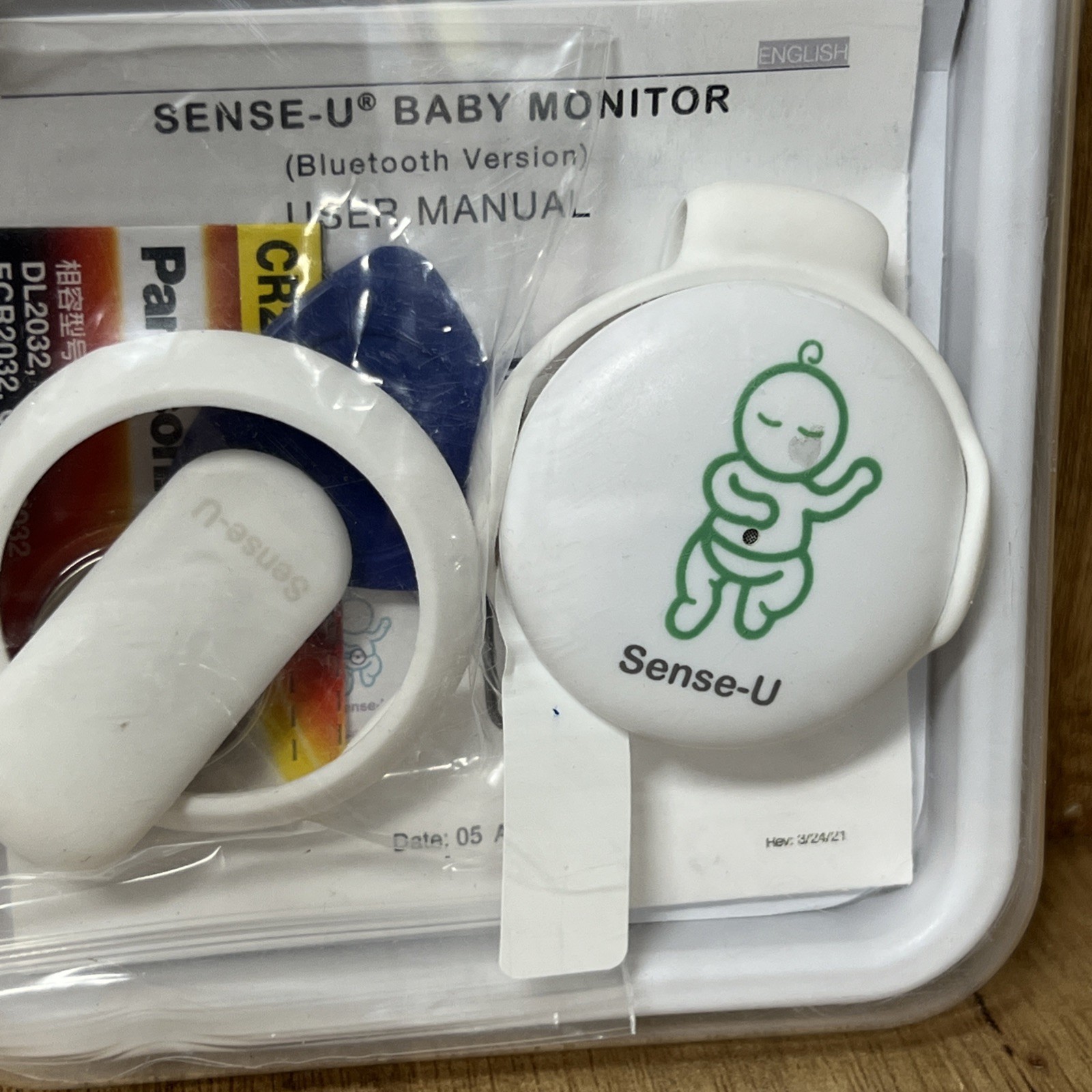 Sense-U Smart Baby Monitor Body Movement, Temperature, Rollover Bluetooth