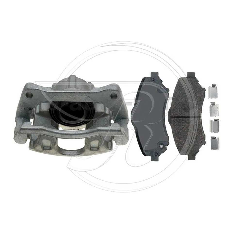 Front Brake Caliper with Hoses Driver Passenger Side Fits Dodge Grand Caravan - Image 3 of 4