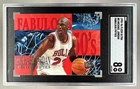 0491552 Michael Jordan 1995 Fleer Ultra #5 Fabulous Fifties SGC 8