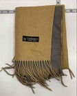 Cashmere Women Mustard Yellow/Heather Gray Cashmere Scarf — photo 1