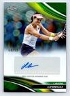 2025 Topps Chrome Tennis Green Refractor Louisa Chirico #CA-LCO