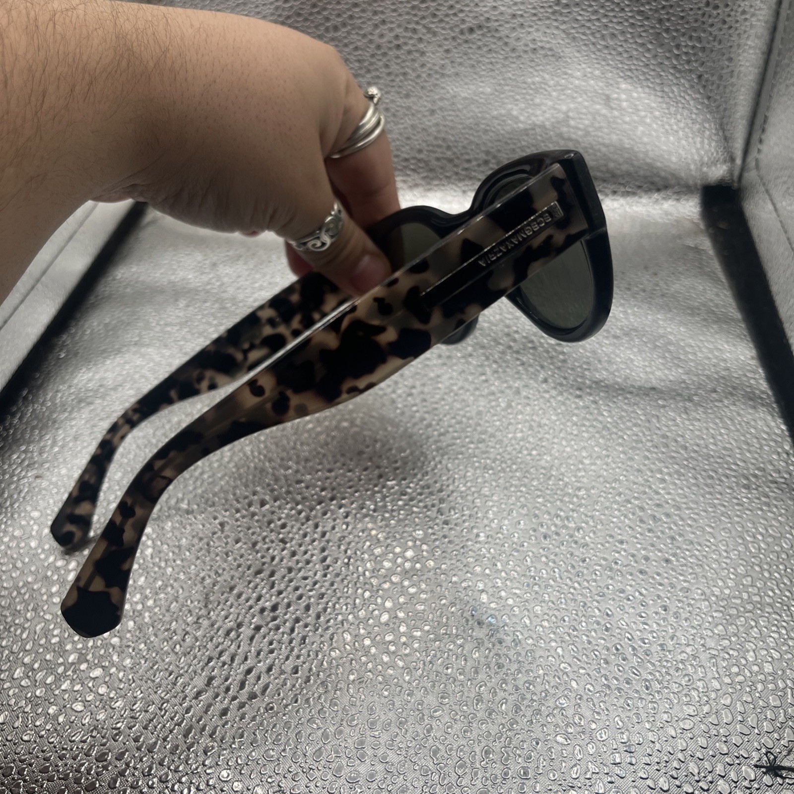 BCBG Maxazria Black Tortoise Shell Sunglasses - image 5