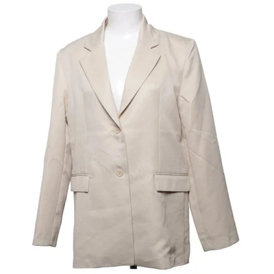 Sobe, blazer, taille : S, beige/orange, polyester/viscose, unicolore, femme #QyU - Photo 1/4