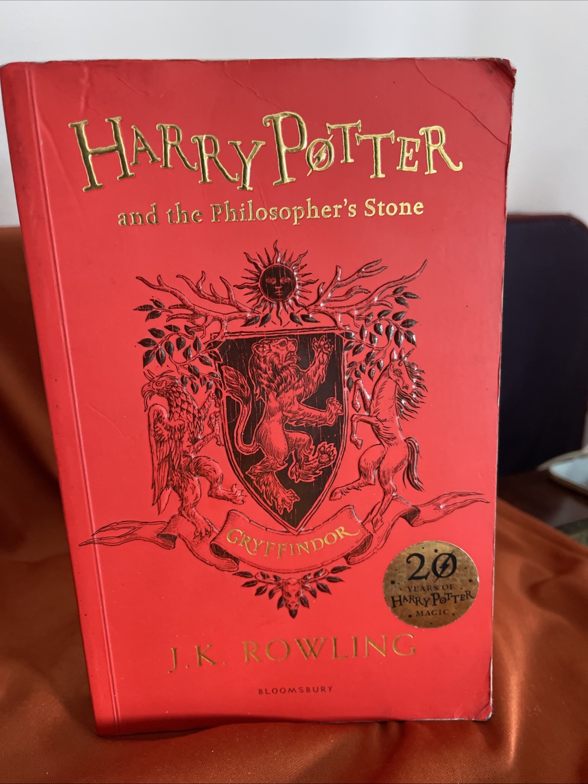Harry Potter and the Philosopher's Stone Gryffindor Edition 1st Printing Pb