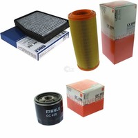 Mahle / Knecht Innenraumfilter LAK 124 Luftfilter LX 855 ÖLfilter OC 458