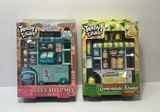 TEENY TINIES GELATO CART LEMONADE STAND MINI FOOD 15 PIECES MINIATURE NEW 2026