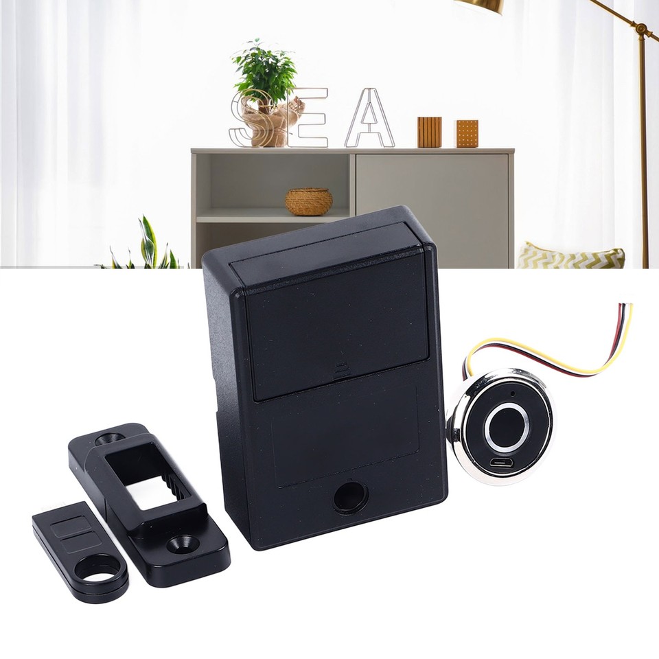 Fingerprint Cabinet Lock Prevent Theft Fast Unlocking Smart Biometric ...