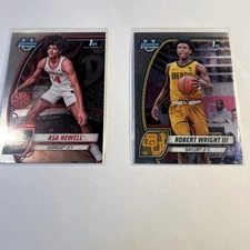 2024-25 Bowman U Chrome 2-Card Lot:  Asa Newell & Robert Wright III