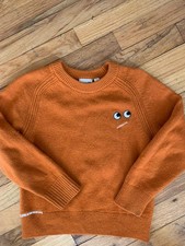Anya Hindmarch Kids Rust/Orange Wool Sweater Sz 7-8