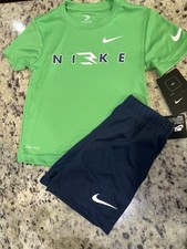 Nike Boys 2 Pc Short Set NWT Size 6